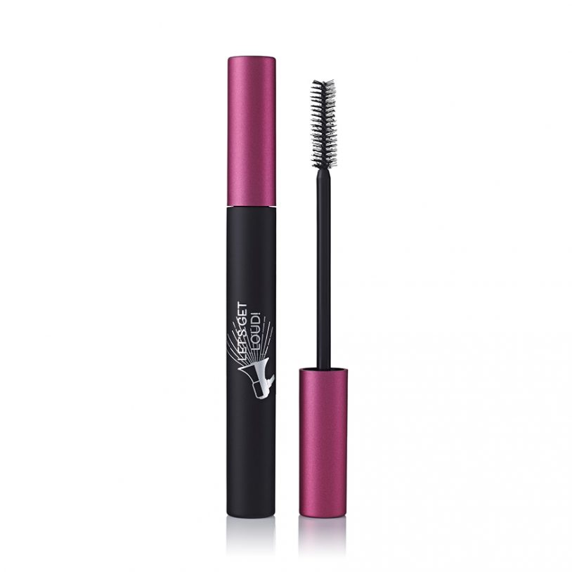 cosmetics packaging with innovative fibre mascara brush applicator