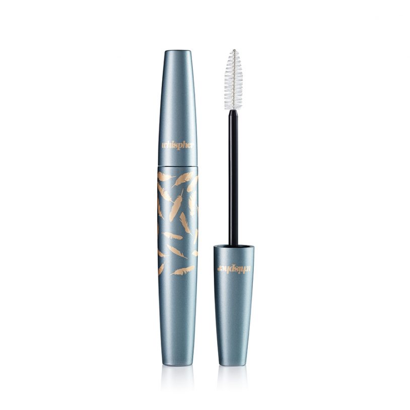 cosmetics packaging with innovative fibre mascara brush applicator