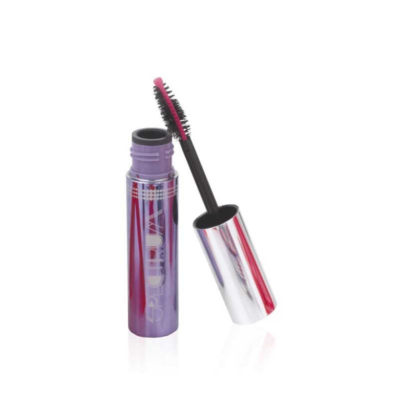 cosmetics packaging with innovative fibre mascara brush applicator