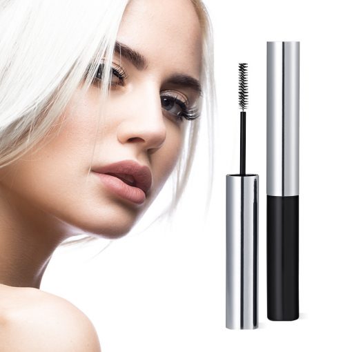 super slim microcara mascara packaging with skinny fibre brush