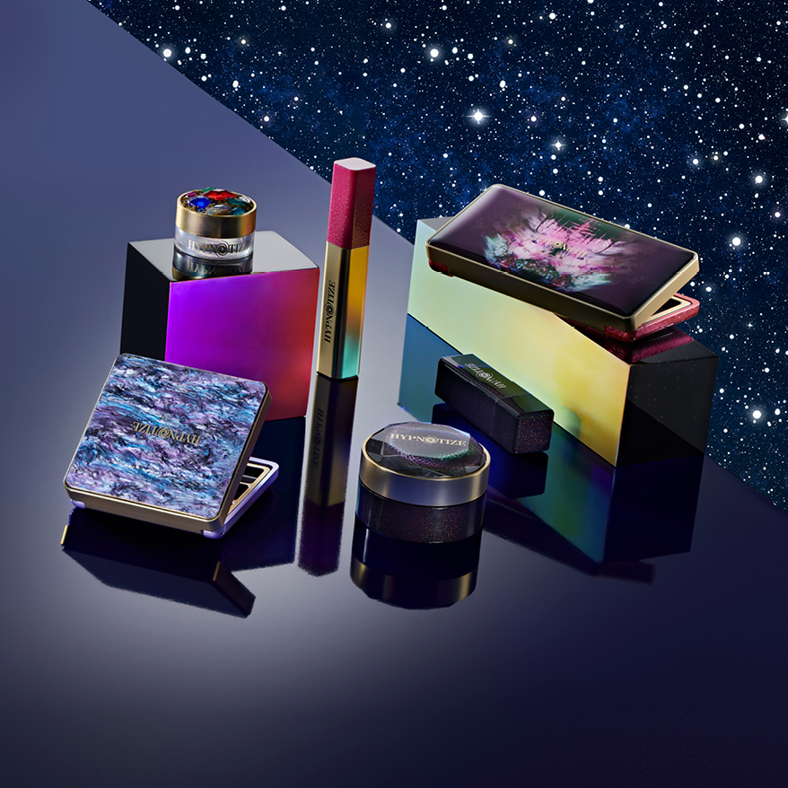 sparkling and decorative beauty and cosmetics packaging