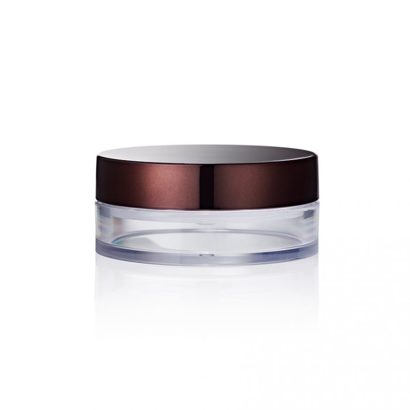 MakeUp Packaging Loose Powder Pot with Locking Starfish Sifter