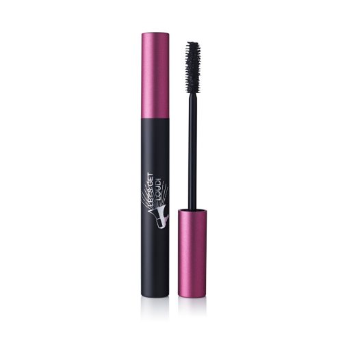 cosmetics packaging with innovative Spider technology fibre mascara brush applicator wand