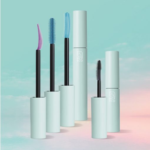 eco-friendly and sustainable packaging, brushes and applicators for mascara and brows
