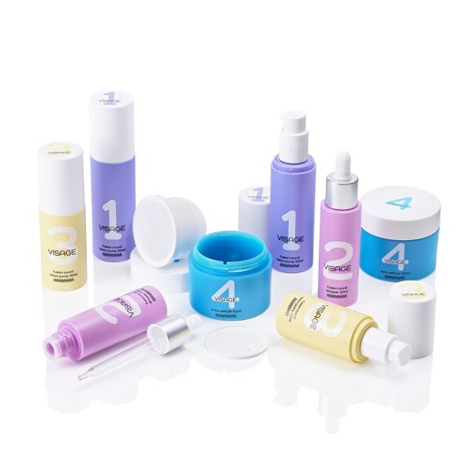 Bright & contemporary skincare packaging, pumps, bottles, jars - manufactured by HCP Packaging