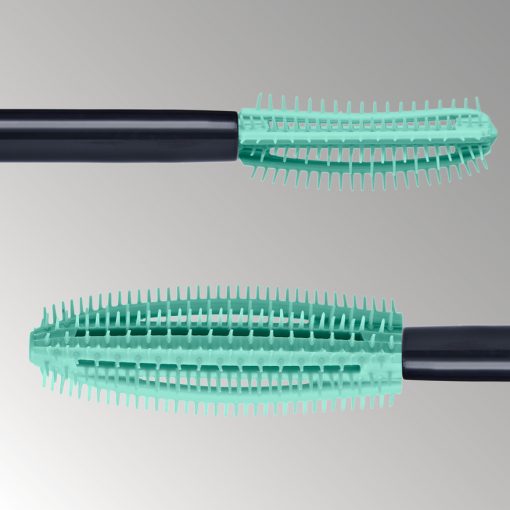 Bio-based sustainable moulded mascara brushes by HCP Packaging