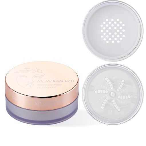 Large loose powder pot packaging for complexion products, finishing powder, mineral foundation - supplied by HCP Packaging