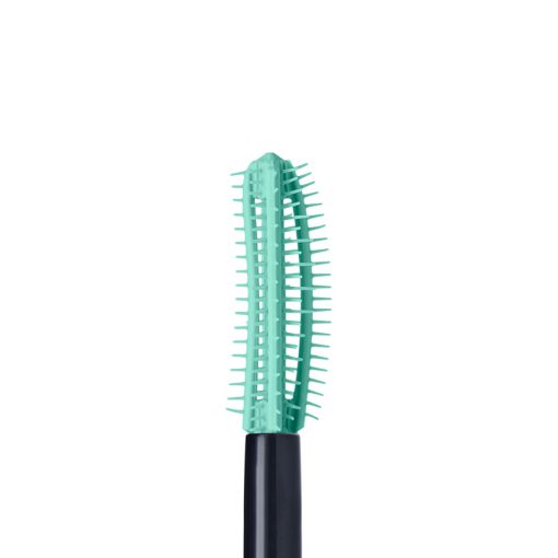 A mini, sustainable bio-based mascara brush for curl, definition and volume - supplied by HCP Packaging