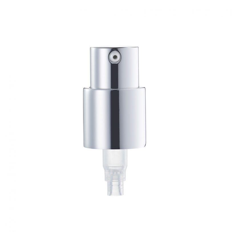 Skincare Packaging_Affinity Atmospheric Pump Straight Actuator with Cone Nozzle (alu shell), Straight Collar (alu shell) GCMI18400