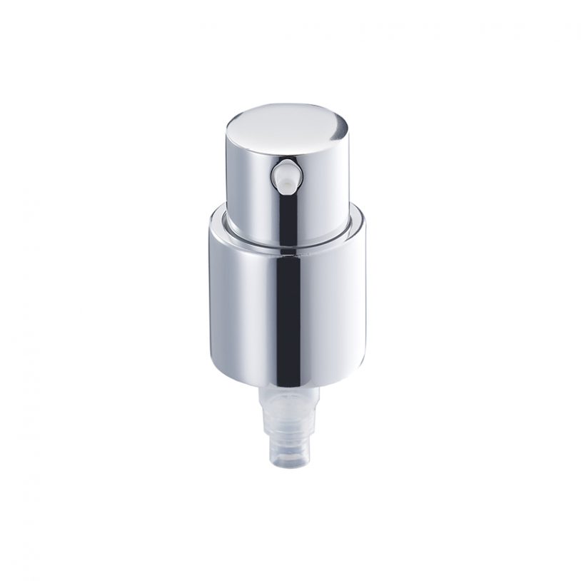 Skincare Packaging_Affinity Atmospheric Pump Straight Actuator with Cone Nozzle (alu shell), Straight Collar (alu shell) GCMI18400