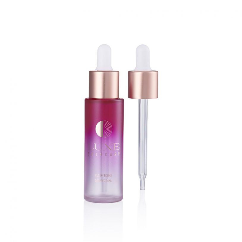 Skincare Packaging from HCP - Fusion Round Dropper 30ml