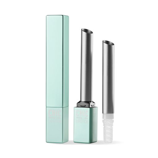 super slim aluminium refillable lipstick packaging