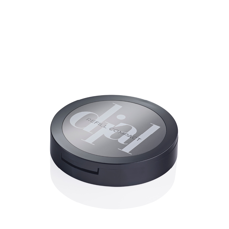 A sustainable refillable pressed powder compact with a patented design - manufactured by HCP Packaging