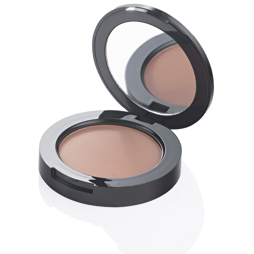 A sustainable refillable pressed powder compact with a patented design - manufactured by HCP Packaging