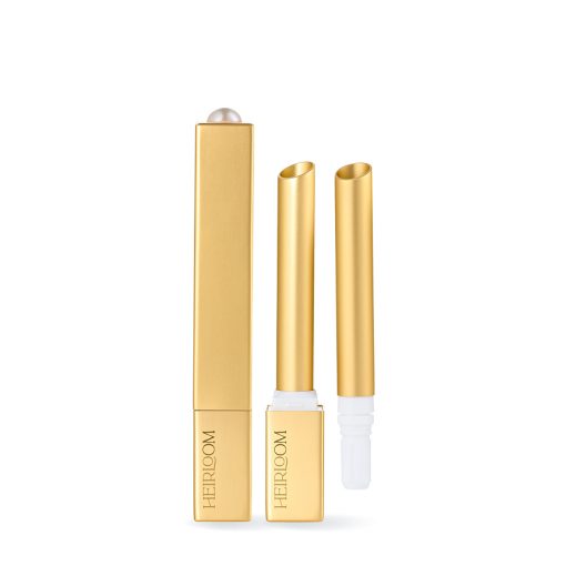 Gold super-slim luxury refillable lipstick packaging - supplied by HCP