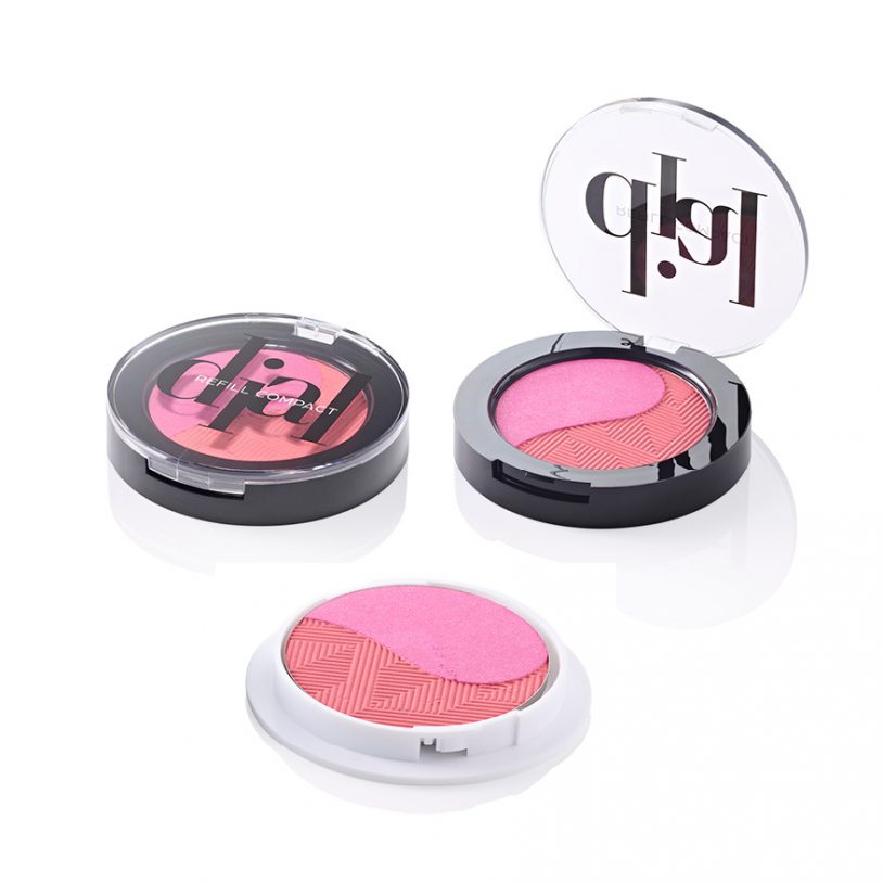 refillable pressed powder compact
