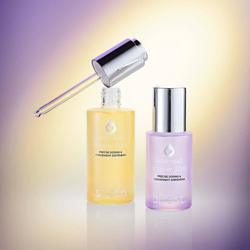 HCP Packaging's 'Auto-Dropper': luxury skincare packaging that enables application with effortless efficiency.