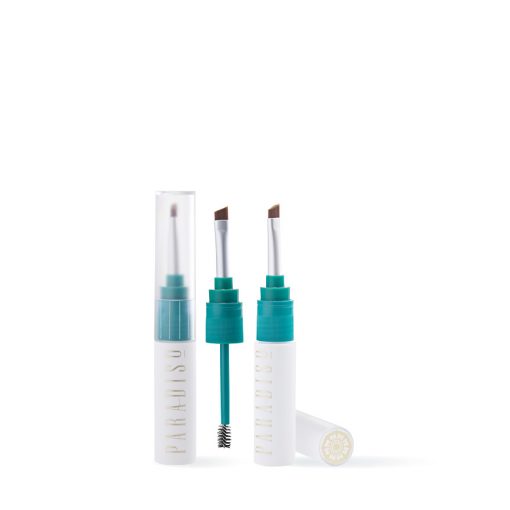 A brow grooming pack and applicators manufactured by HCP Packaging