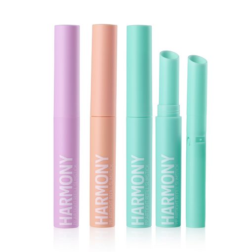 Sustainable, mono-material PP refillable lipstick packaging supplied by HCP