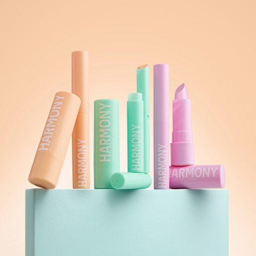 Sustainable, mono-material PP refillable lipstick packaging supplied by HCP