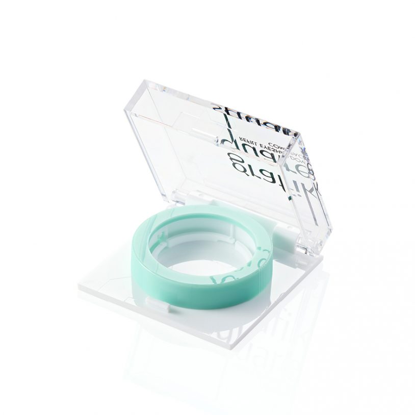 Grafik Square Refill Eyeshadow Compact - mono-material, refillable & recyclable PET makeup packaging by HCP