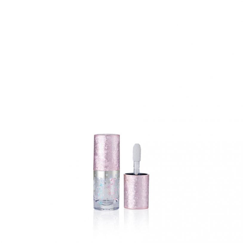 Lip Gloss and applicator for makeup beauty packaging and cosmetics