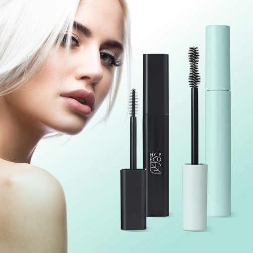 sustainable PCR beauty packaging for mascara