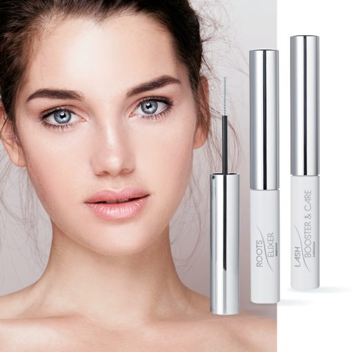 super slim mascara with micro fibre brush for brow and lash care