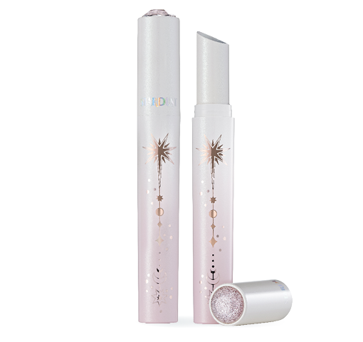 Iridescent & glittery square lipstick packaging supplied and manufactured by HCP