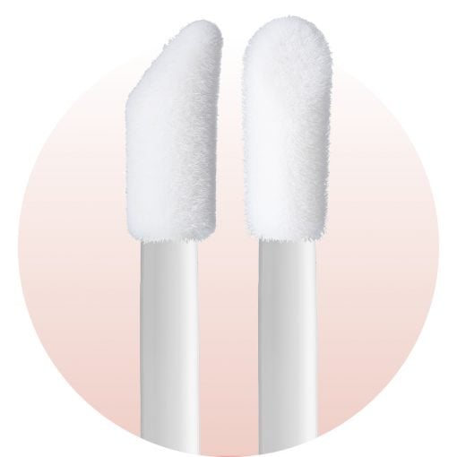jumbo flocked lip gloss and concealer applicator by HCP Packaging