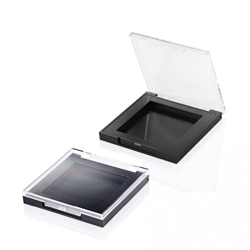 mid sized 9-well pressed powder palette manufactured by HCP