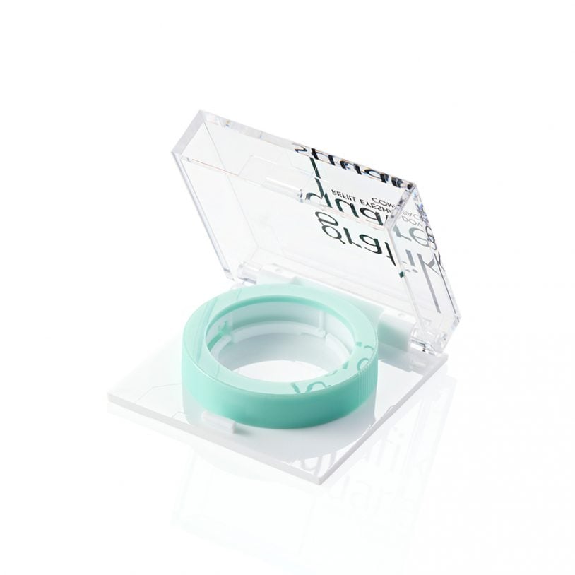 Grafik Square Refill Eyeshadow Compact - mono-material, refillable & recyclable PET makeup packaging by HCP