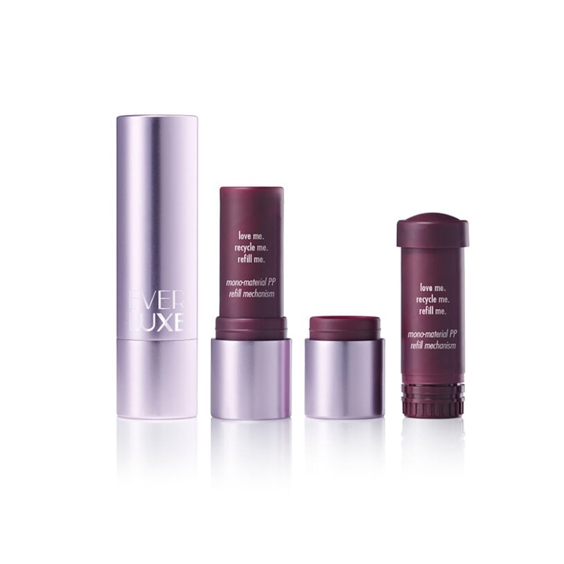 Refillable luxury lipstick