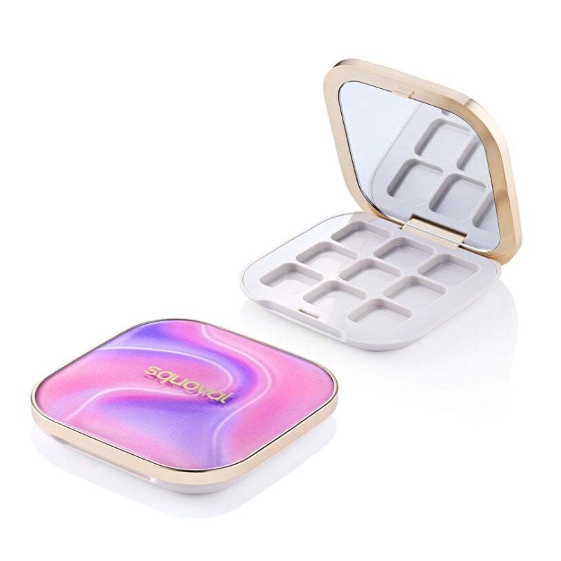 soft squoval Eyeshadow palette packaging